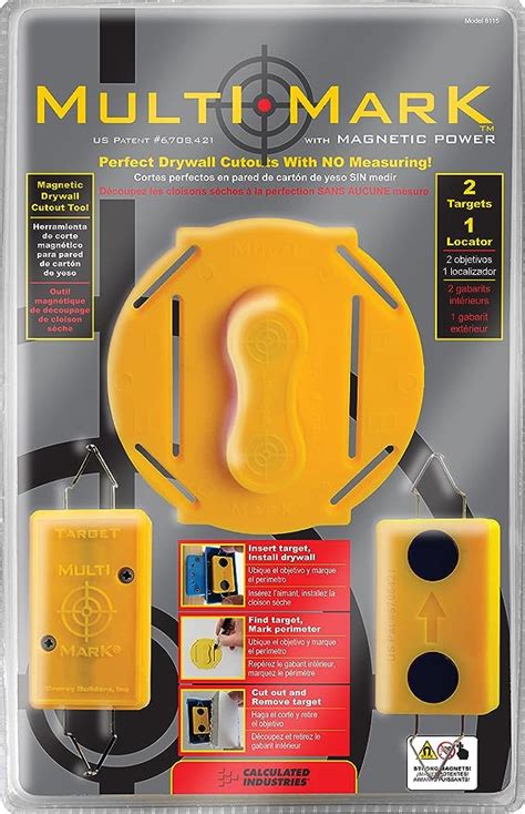 Calculated Industries 8115 Multi Mark Drywall Cutout Locator Tool 